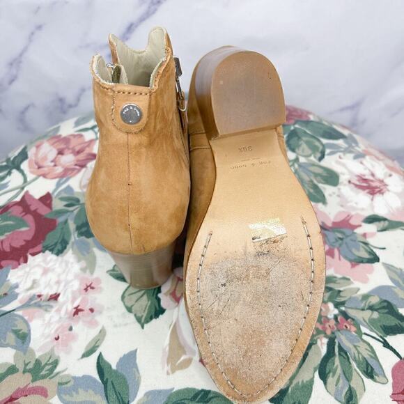 Rag & Bone | Margot Nubuck Suede Ankle Bootie | 39.5 - Picture 12 of 13